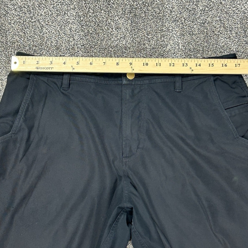 Lululemon Everyday Chino‎ Shorts Mens 36 Black Performance Golf Athleisure - Picture 9 of 12